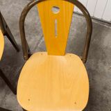 6 Baumann "transit" chairs 1990s