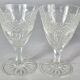 Ensemble de 6 anciens verres aperitif cristal taillé. Parfait état.  SC