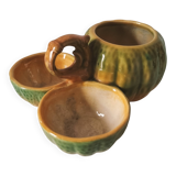 Vintage slipware spice rack