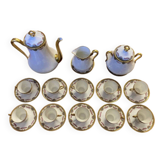 Limoges porcelain coffee service circa 1900