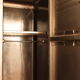 Industrial metal wardrobe 3 doors rounded corners