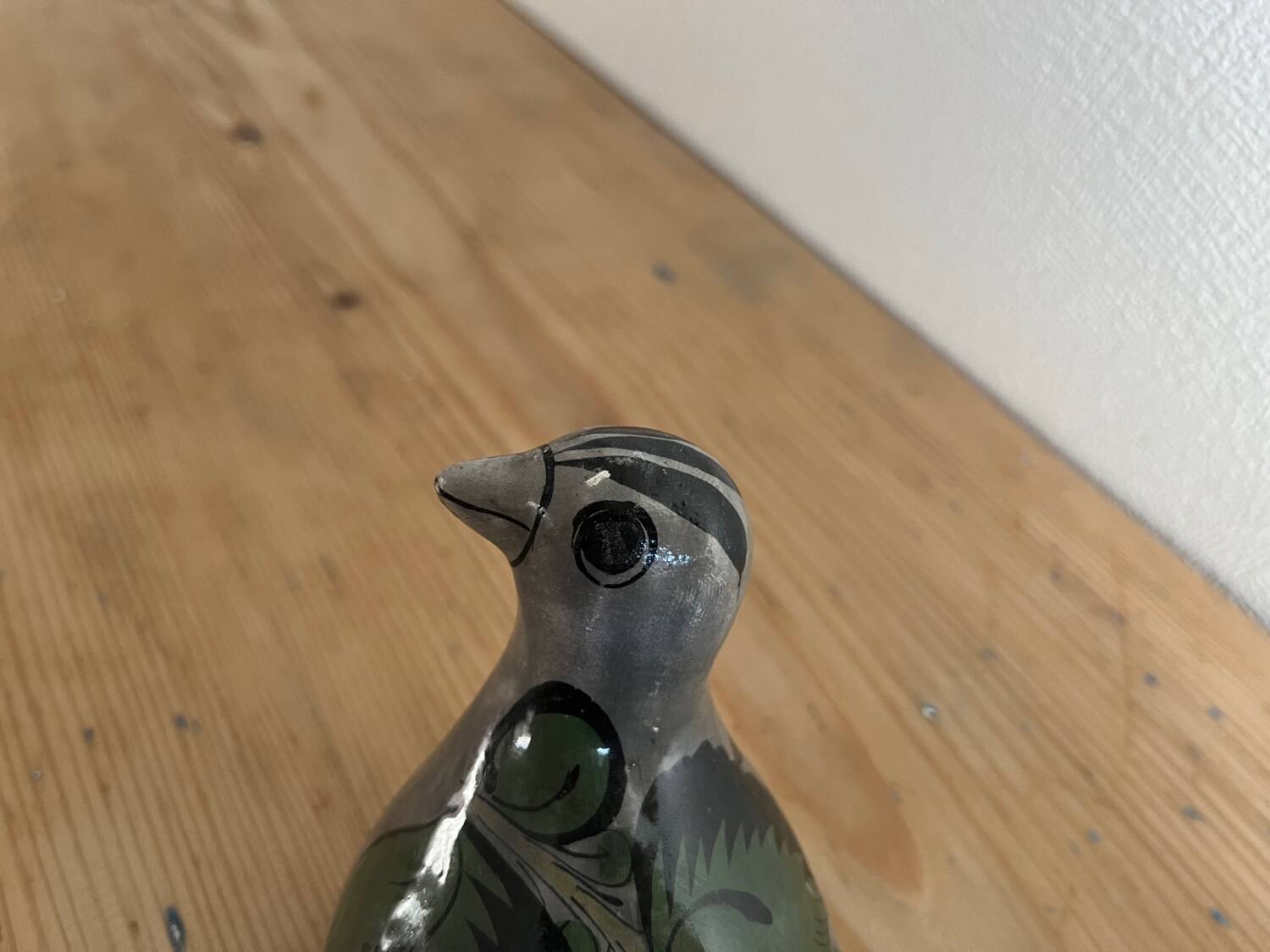 Vintage ceramic Mexican bird