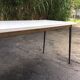 Vintage farmhouse refectory table 1960