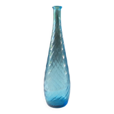 Large blue vase