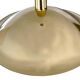 Large Danish Brass Pendant Light
