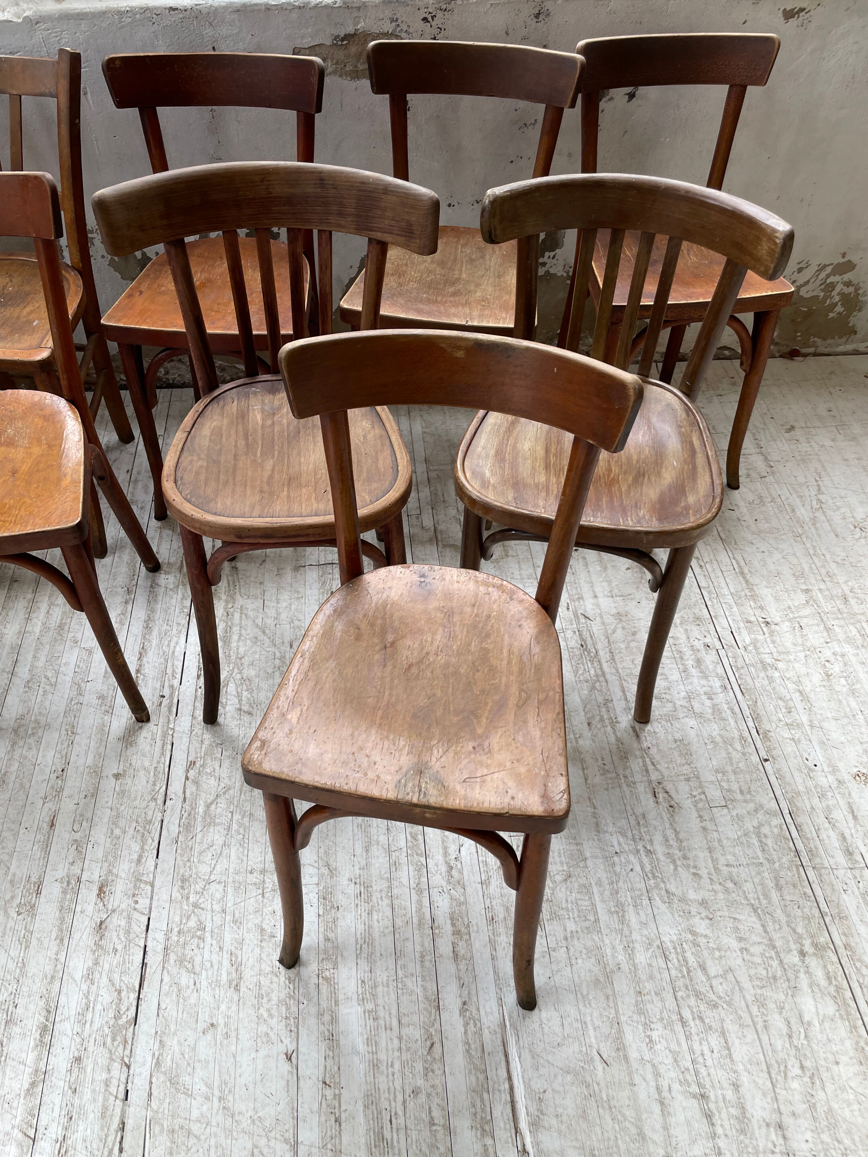 16 Baumann bistro chairs