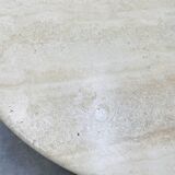 Travertine eye coffee table Roche Bobois