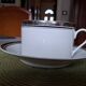 Large breakfast cup Design 1996 Ultra Platinum-silver