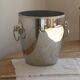 Vintage silver-plated metal champagne bucket Rémy Letang