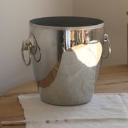Vintage silver-plated metal champagne bucket Rémy Letang