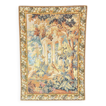 Wall Tapestry, Romantic Scene with Ancient Ruins