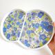 Plat fleuri en porcelaine vintage