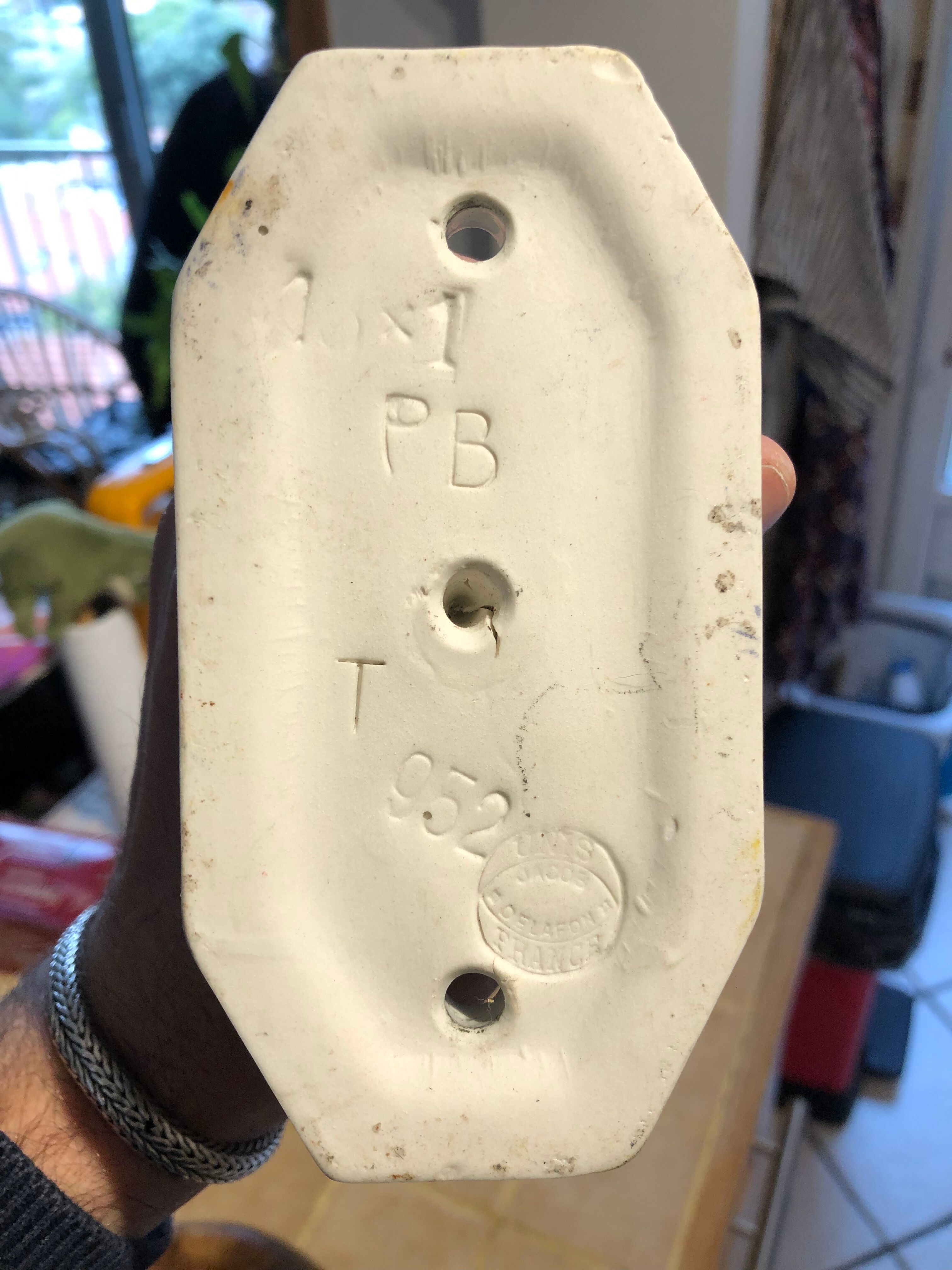 Jacob Delafon ceramic towel holder