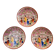 3 vintage Japanese saucers
