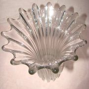 Vase en cristal, années 60