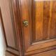 French vintage corner cabinet in solid wood by Ernest Ménard.