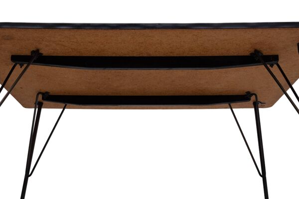 Table à manger / table basse réglable des années 1950 par Rudolf Wolf pour Elsrijk, Hollande