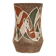 Vase with modernist/primitive art decoration - Accolay pottery