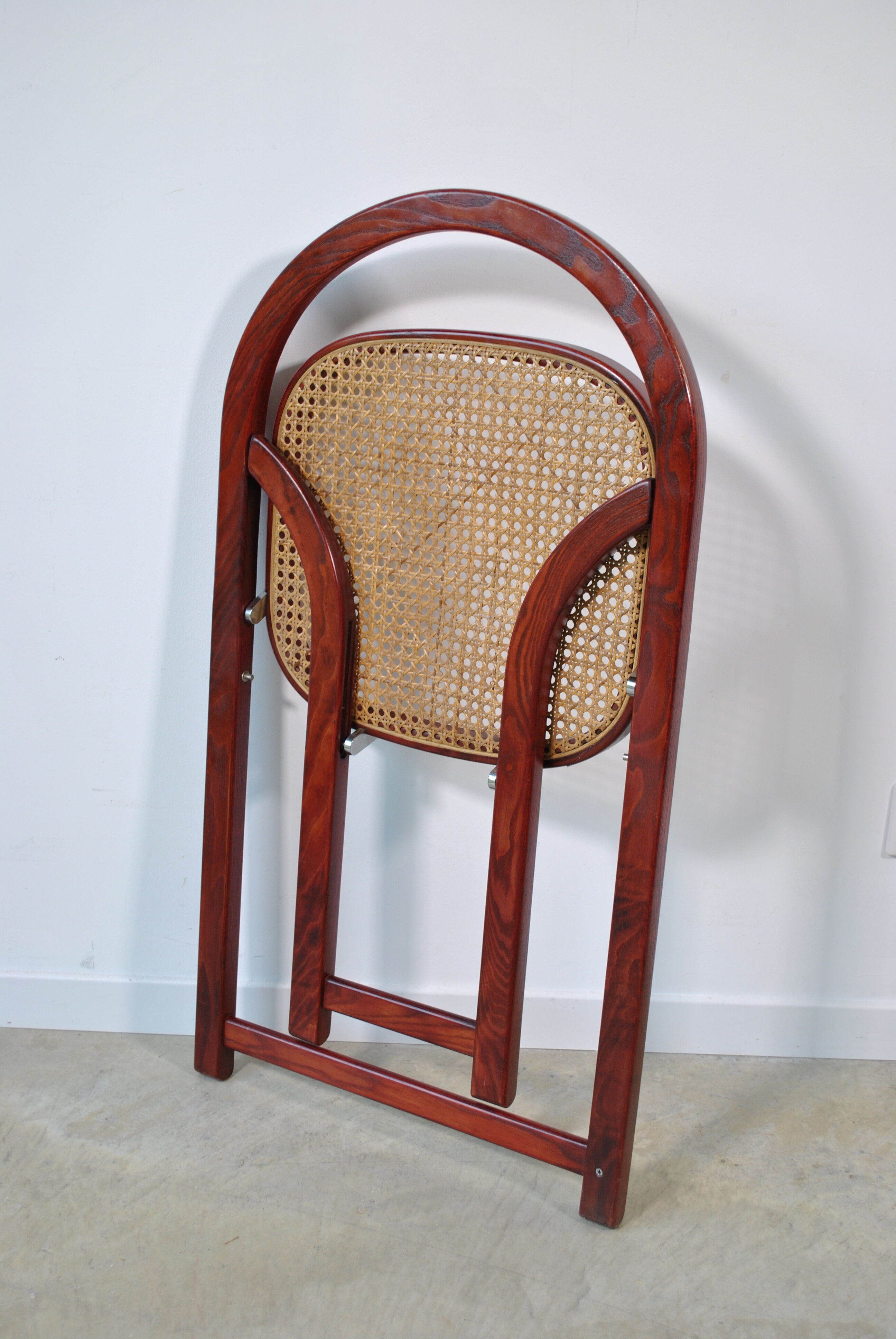 6x chaises pliantes vintage Gigi Sabadin modèle Arca