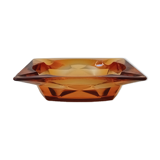 Vintage amber ashtray
