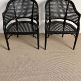 Bamboo armchair