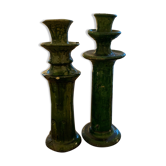 Pair of tamegroute candle holders
