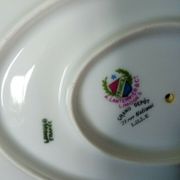 Limoges porcelain saucer