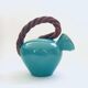 Art Studio Pottery Low Rope Decanter by Alexandre De Wemmel, Belgium, 1950s