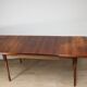 Table de repas scandinave extensible en palissandre, 1960