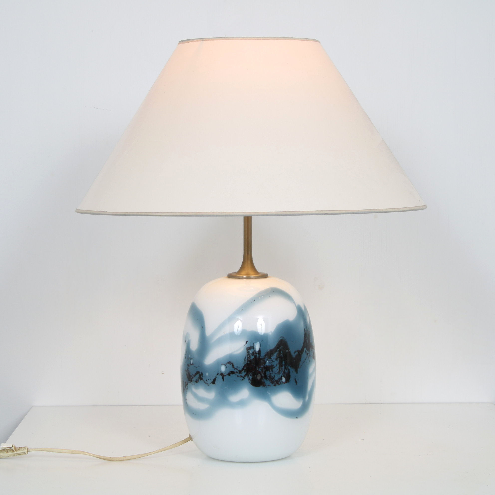 1970s Table lamp by Holmegaard in Denmark
