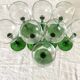 Verres a pieds vintage
