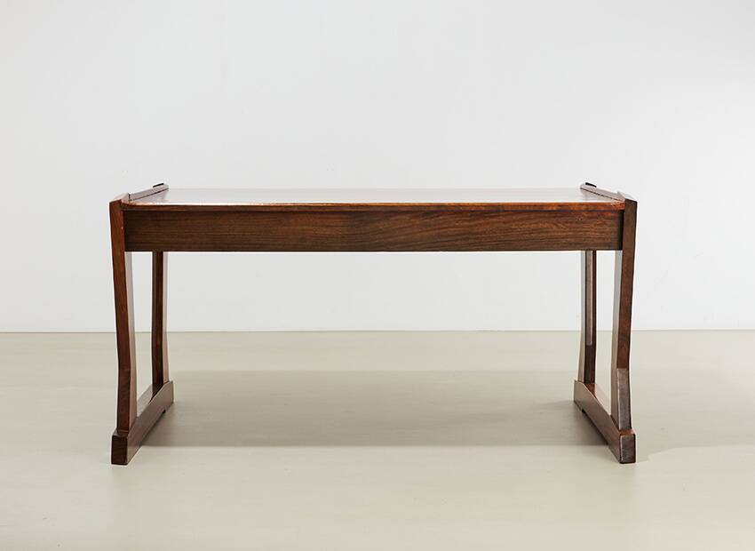 Anthroposophic Dining Table in Tigerwood 1930s/40s