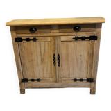 Parisian buffet in raw wood