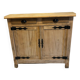 Parisian buffet in raw wood