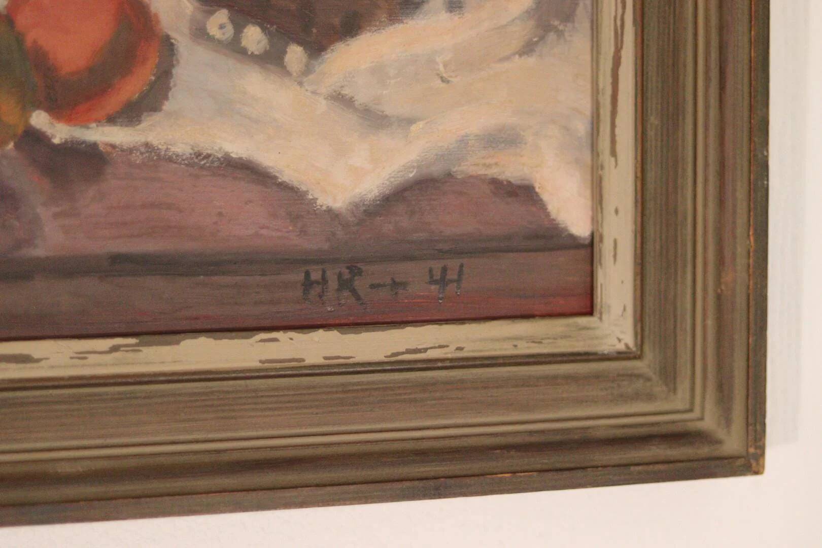 Nature morte à l'instrument par H.K., 1941