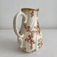 Polychrome ironstone milk jug "Louis XV" U&C Sarreguemines
