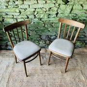 Pair of bistro chairs