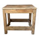 Small workbench made of solid oak