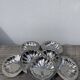 8 coupelles coquillage en inox