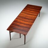 Arne Vodder model 201 large dining table in rosewood Sibast Denmark 1960