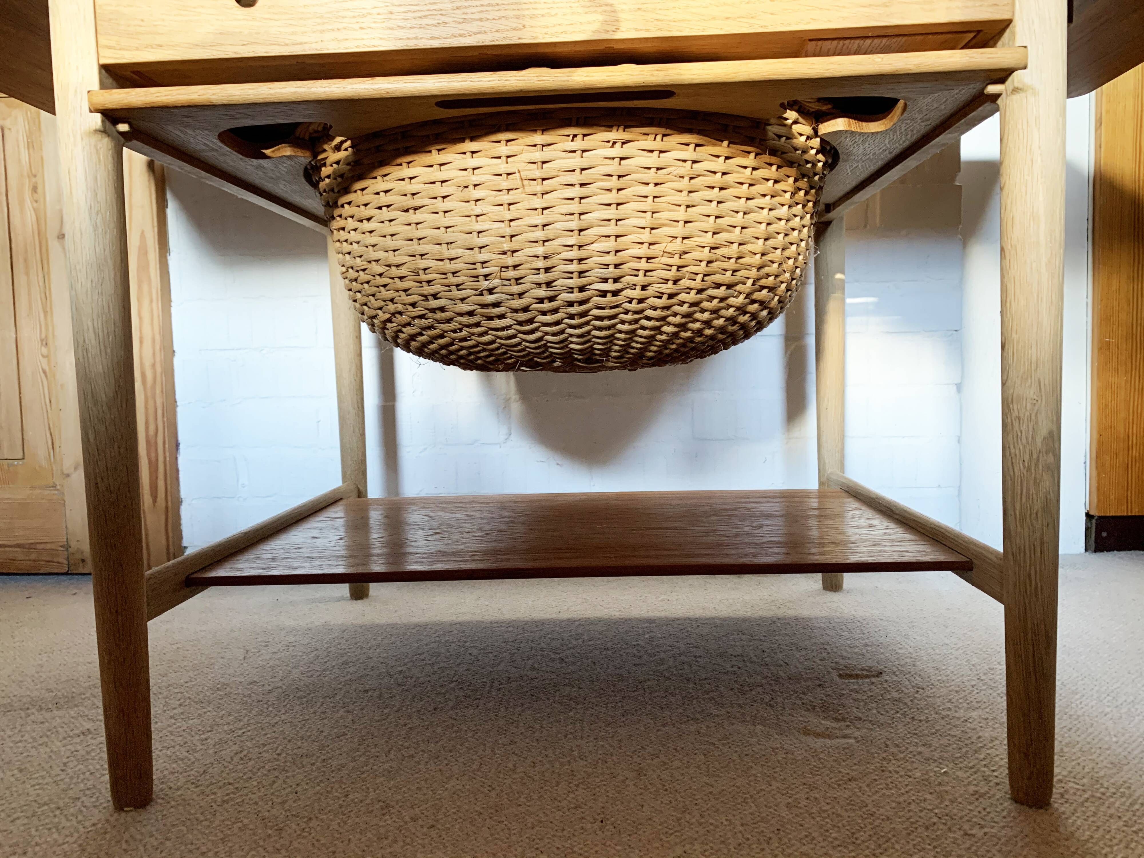 Danish design sewing table Hans Wegner edition Andréas Tuck 1950