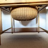 Danish design sewing table Hans Wegner edition Andréas Tuck 1950
