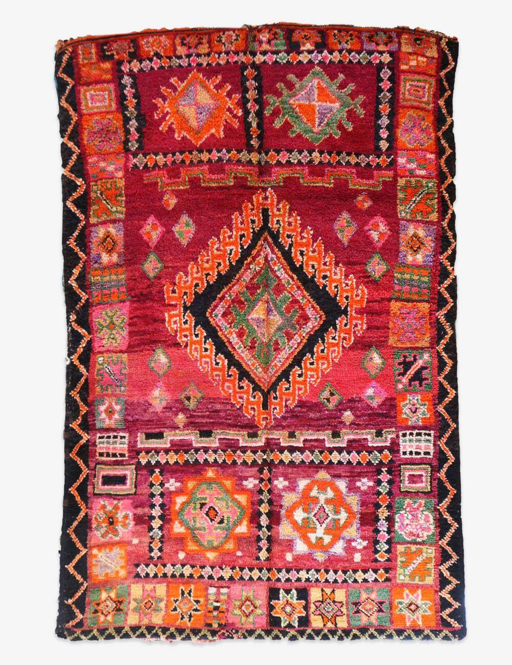 Vintage Boujad Rug - 292 x 188 cm