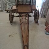Ancienne charrue à chameau en teak