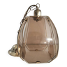 Smoked glass pendant light