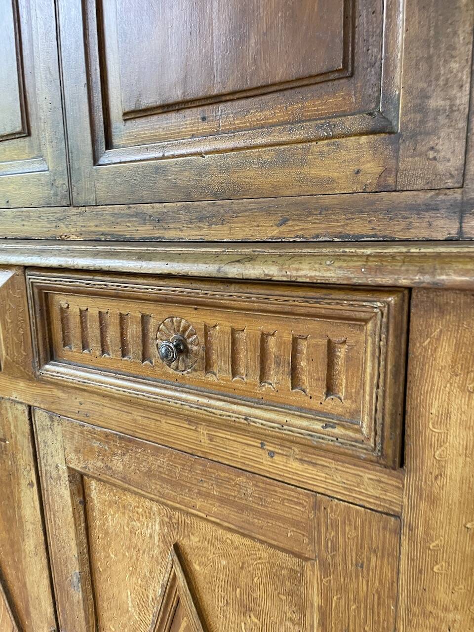 Two-body grocery cabinet, 1900