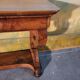 Restoration period mahogany console