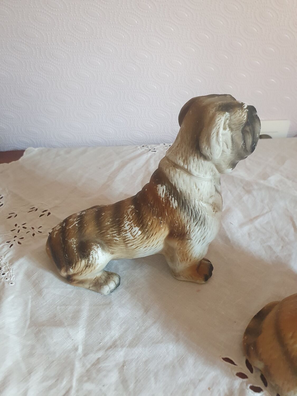 Set of 2 dogs bulldogs tighten biscuit books