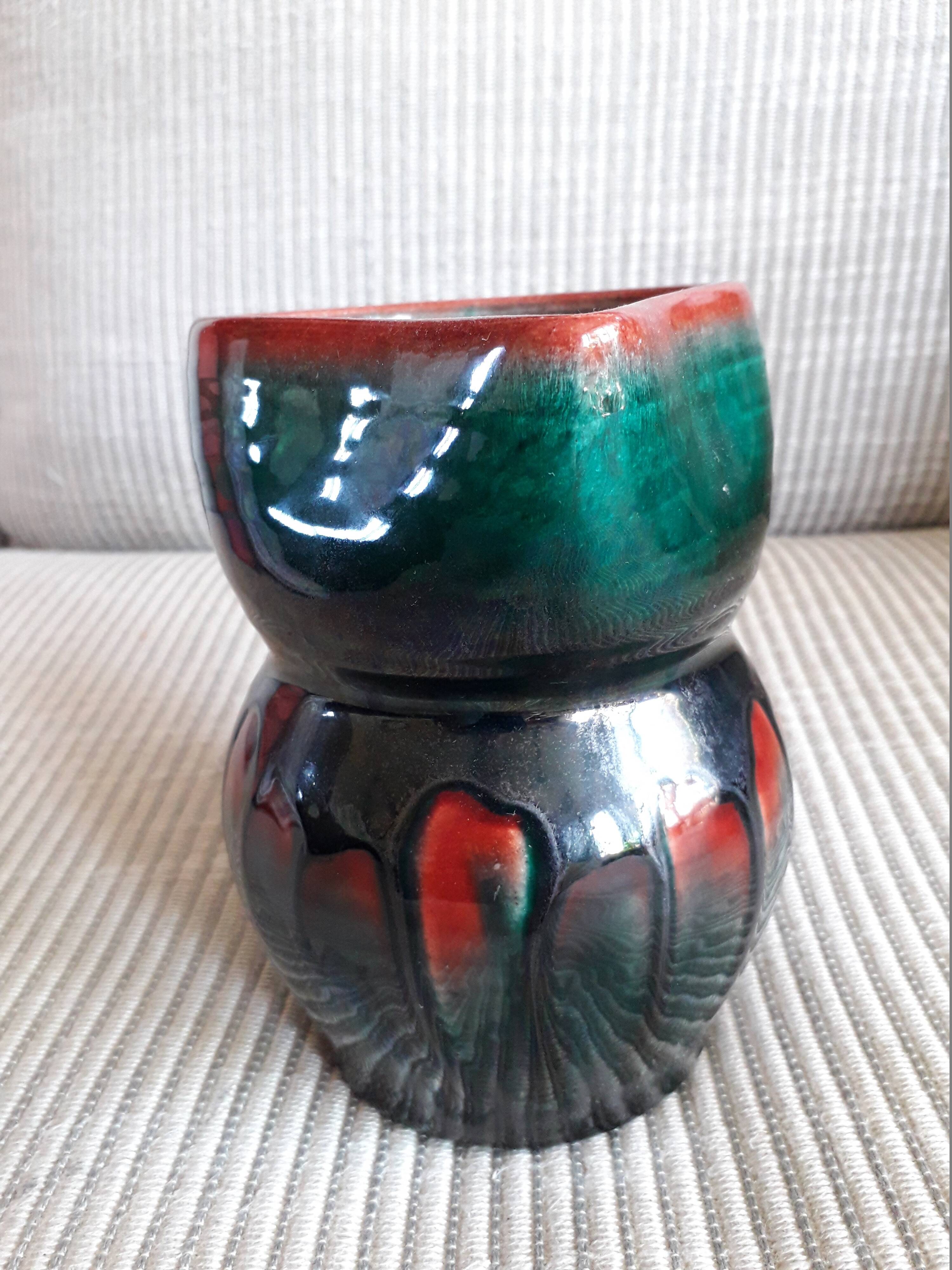 Very original Accolay ceramic vase