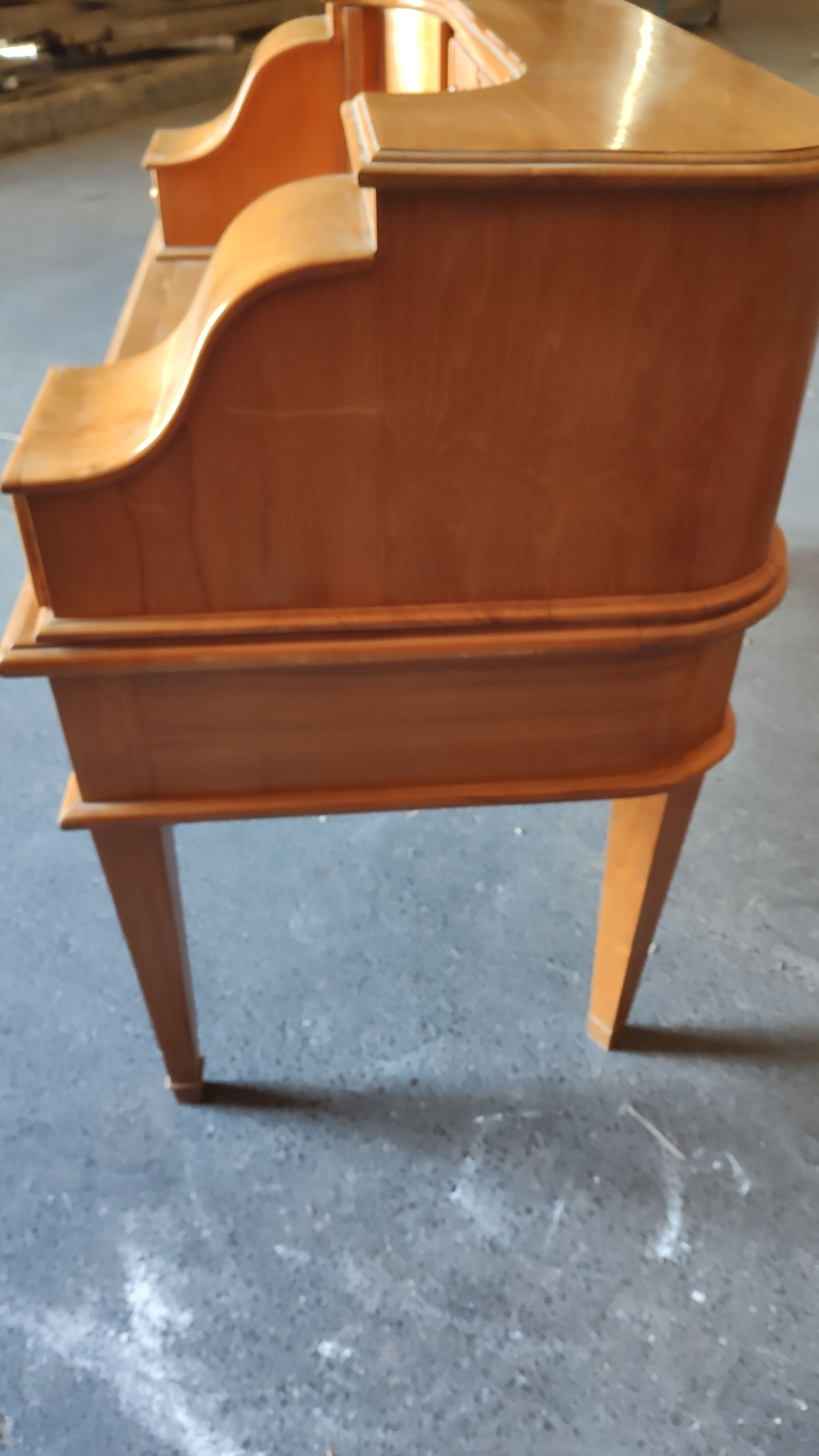 Tiered desk, Carlton cover desk